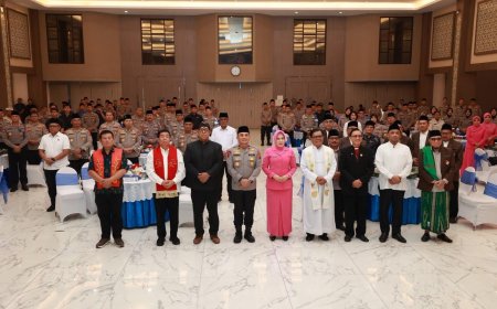 Sambut Hari Bhayangkara ke 80, Polda Jatim Gelar Doa Lintas Agama